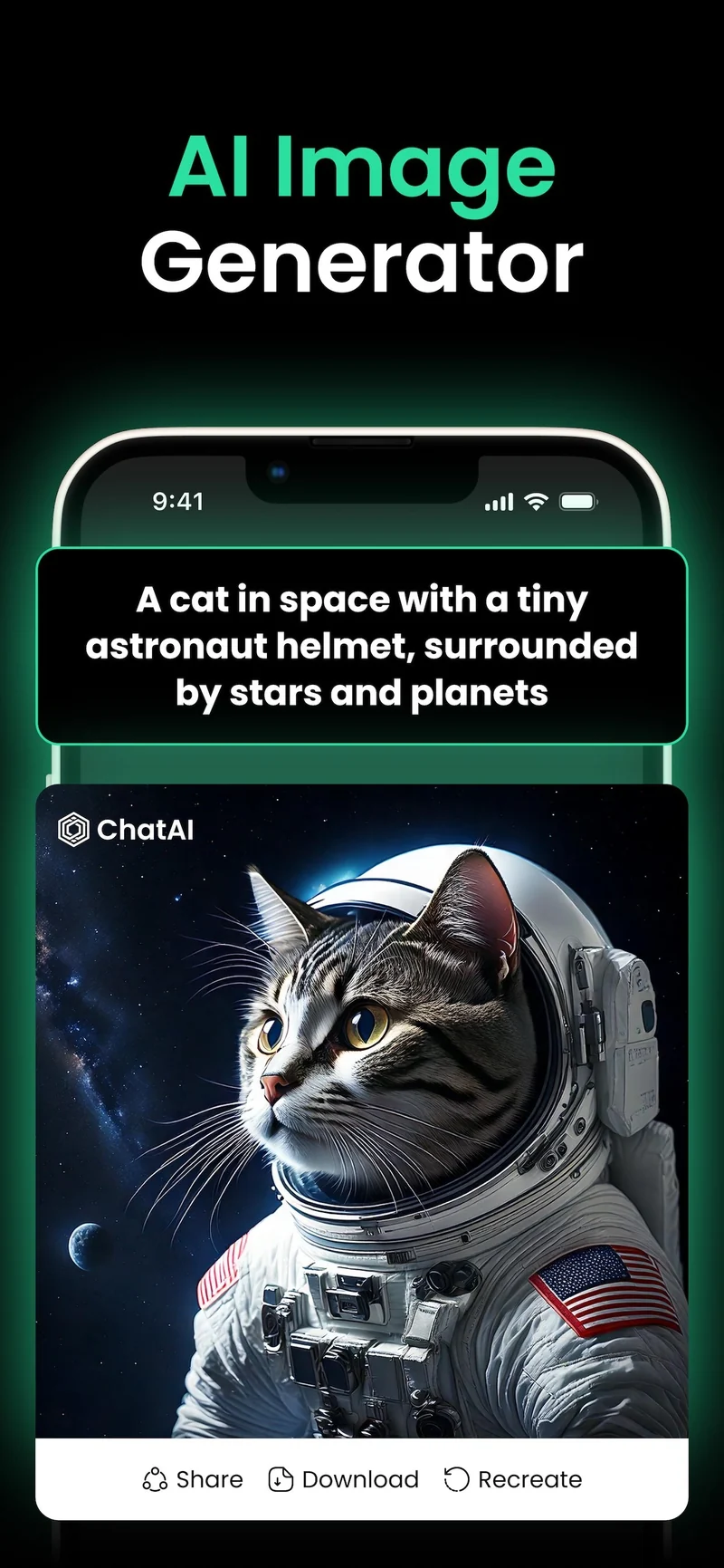 ChatBy generating an image from a prompt